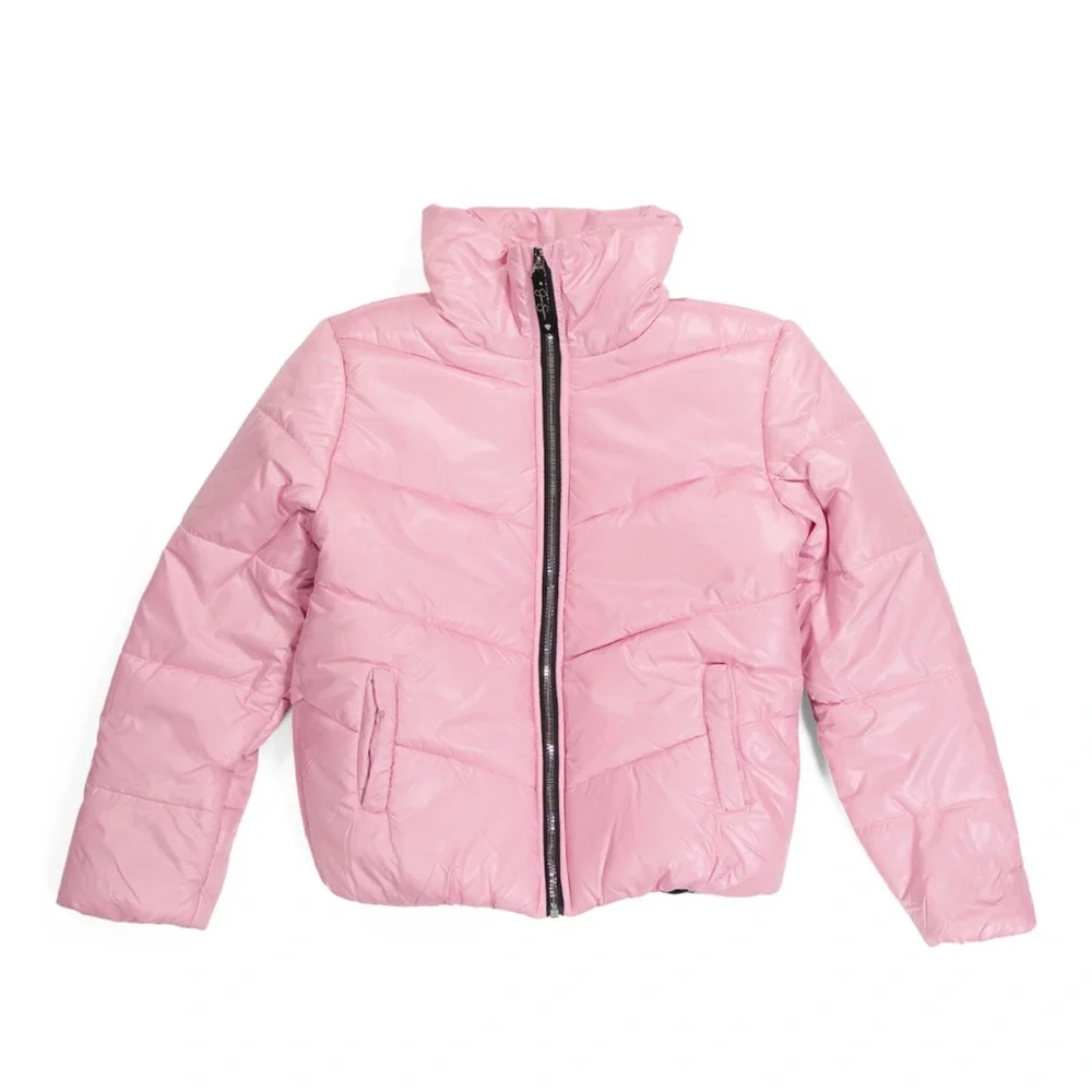 {JESSICA SIMPSON} Big girl cropped puffer coat - Picture 1 of 2